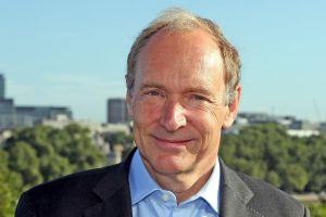 Keeping personal data safe - Inventor of the world-wide web, Sir Tim Berners-Lee (photo courtesy of The Times)